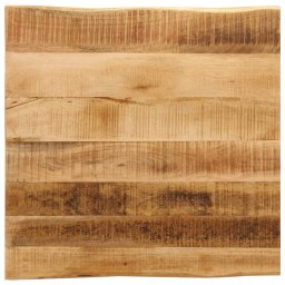 Blat de masa contur organic 40x40x3,8 cm lemn masiv mango brut GartenMobel Dekor
