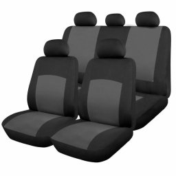 Huse scaune auto RoGroup Oxford, 9 bucati, universale, gri Automobile ProTravel
