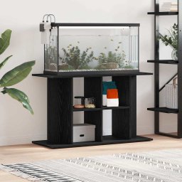 Suport acvariu Stejar negru 100x40x60 cm Lemn prelucrat GartenMobel Dekor