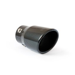 Ornament toba esapament din otel inoxidabil MT 007C cu finisaj carbon FAVLine Selection