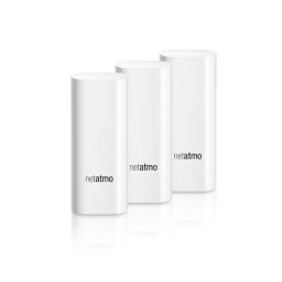 Pachet 3 senzori de miscare Netatmo Tags, Pentru exterior & interior, Wireless, Compatibil cu Netatmo Welcome SmartElectro IntelligentHouse