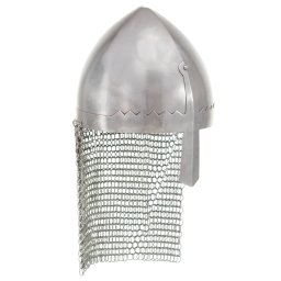 Coif cavaler antichizat, jocuri pe roluri, argintiu, otel GartenMobel Dekor