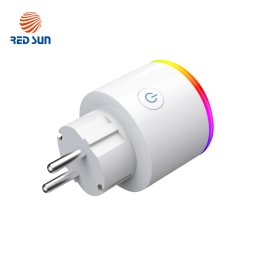 Priza inteligenta RedSun Wi-Fi cu monitorizare de energie si indicator led, Control de pe telefonul mobil SmartElectro IntelligentHouse