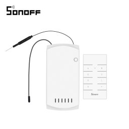 Releu Automatizare Ventilatoare Sonoff iFan03 cu Functie Control de pe telefonul mobil, Control vocal SmartElectro IntelligentHouse