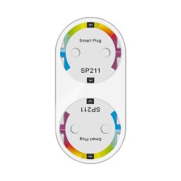 Priza smart dubla Gosund SP211, Control prin aplicatie, Programare si timer Putere max. 3680 W, Curent 16 A SmartElectro IntelligentHouse