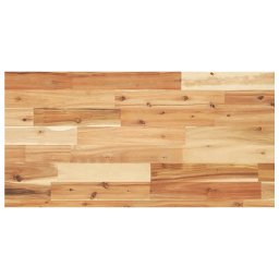 Blat de baie finisaj cu ulei, 100x40x4 cm, lemn masiv de acacia GartenMobel Dekor
