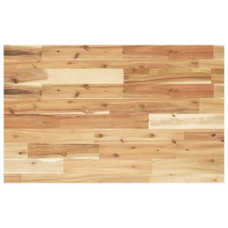 Blat de baie finisaj cu ulei, 100x50x4 cm, lemn masiv de acacia GartenMobel Dekor