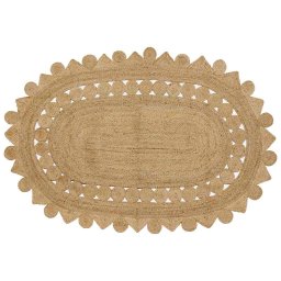 Covor Bej 152 x 245 cm Iuta GartenMobel Dekor