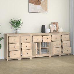 Servanta, 230x35x80 cm, lemn masiv de pin GartenMobel Dekor