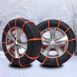 Set 10 benzi Anti-Derapante pentru Anvelope Auto, reglabile, lungime 93,5 cm FAVLine Selection