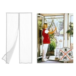 Plasa de tantari pentru usa, lavabila, culoare alba, 120 x 200 cm FAVLine Selection