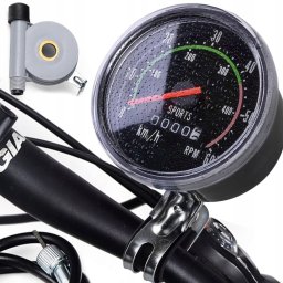 Vitezometru mecanic, "Kilometraj RETRO" waterproof pentru bicicleta FAVLine Selection