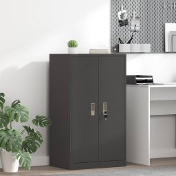 Dulap de depozitare Negru 60 x 40 x 105 cm Otel Laminat la Rece GartenMobel Dekor