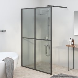 Paravan dus walk-in, 140x195 cm, sticla securizata închis GartenMobel Dekor