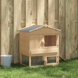 Casuta pentru pui Maro 75 x 60 x 89 cm Lemn de pin masiv GartenMobel Dekor