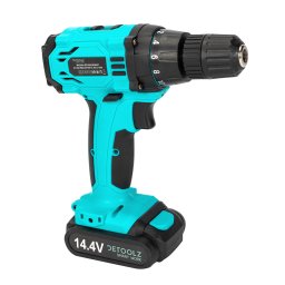 Masina de însurubat cu acumulator 14.4V Li-Ion Detoolz DZ-SE110, 2 baterii