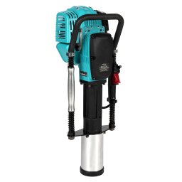 Masina de batut stalpi Detoolz 52cc 2T, 1350 bpm, impact reglabil 2.5 Nm