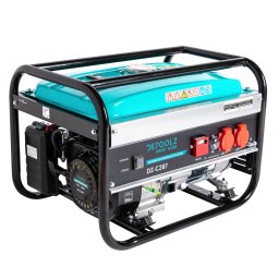 Generator pe benzina Detoolz DZ-C287, 7 CP, 2.8 kW, portabil cu cadru metalic