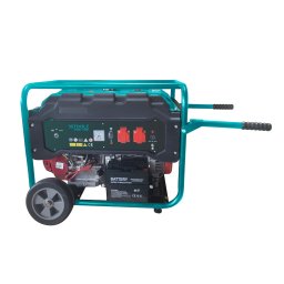 Generator pe benzina Detoolz 13 CP, 5,5 kW, cu roti pentru transport usor