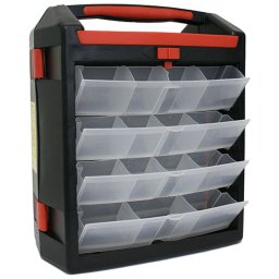 Organizator tip valiza Strend Pro cu 30 sertare, max. 12 kg, PVC