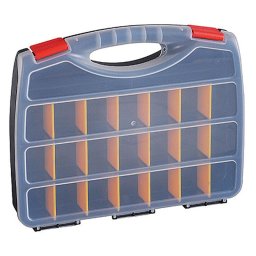 Organizator tip valiza HL30122 cu 21 compartimente, 38x31,5x6 cm