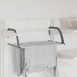 Suporturi de uscare, 2 buc., 53x33x18 cm, aluminiu GartenMobel Dekor