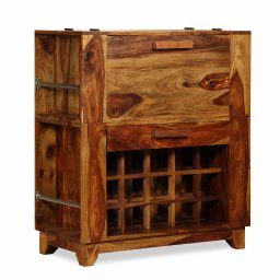 Dulap de bar, 85 x 40 x 95 cm, lemn masiv de acacia GartenMobel Dekor