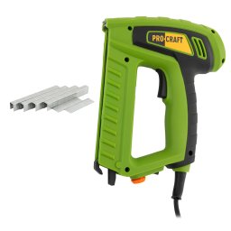 Capsator electric Procraft PEH50 cu reglaj impact, 20 capse/min, 1,3 kg