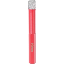 Carota diamantata Strend Pro Premium DCB12, 10 mm, prindere HEX, profesionala