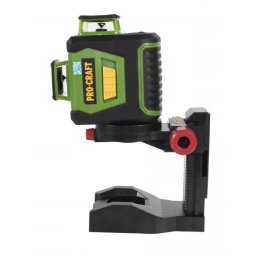 Nivela laser Procraft LE-3G 360° cu 12 linii verzi, suport perete si cutie