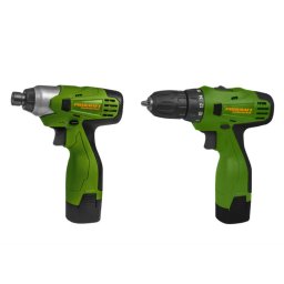 Set Procraft PA168: autofiletanta 16,8V si cheie cu impact 180 Nm, 2 acumulatori