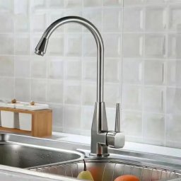 Baterie de bucatarie Korman Technik din inox SUS304 satinat, 38 cm, YSQ/102