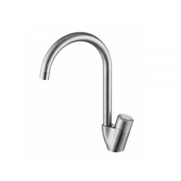 Baterie de bucatarie inox SUS304 satinata, monocomanda, 33 cm – YSQ/101
