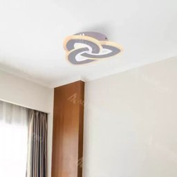 Lustra LED Sageata 48W, Ø20 cm, 3 culori de lumina (rece/calda/neutra), alb
