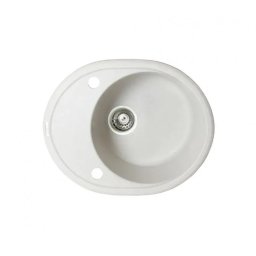 Chiuveta de bucatarie Angora 57x47 cm din cuart compozit, finisaj satinat