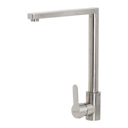 Baterie de bucatarie din inox SUS304 satinat, pipa înalta 36 cm, CF012