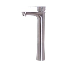 Baterie lavoar înalta din inox SUS304 satinata, cu cartus ceramic, MP006