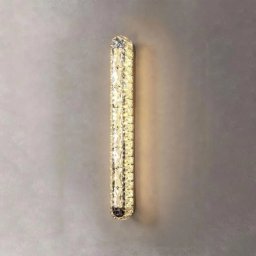 Aplica LED Priscila 8W cu cristal si crom lucios, 3 culori de lumina