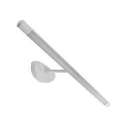Aplica LED pentru baie Jedi 20W, IP44, alb-auriu, design modern din metal