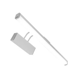 Aplica LED pentru baie Kesa 16W, alba, IP44, liniara 42 cm