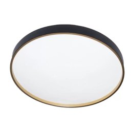 Plafoniera LED Fantas 24W rotunda, alb-negru, IP20, pentru interior