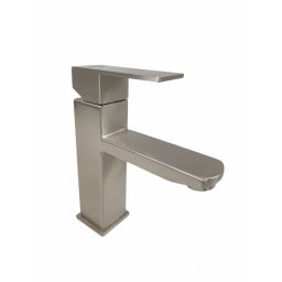Baterie lavoar MIXXUS KUB-001 din inox, monocomanda, cu racorduri incluse