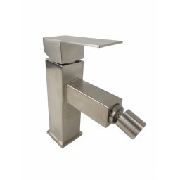 Baterie bideu MIXXUS KUB-002 din inox, pipa pivotanta 360°, monocomanda, racorduri incluse
