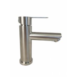Baterie lavoar Mixxus PAX-001 din inox, monocomanda, cu racorduri incluse