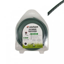Fir tambur profesional pentru trimmer Elefant Metal Saw Green 3.5 mm, 15 m