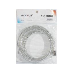 Furtun de dus flexibil 200 cm Mixxus Lumi F04, rezistent si usor de montat