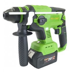 Bormasina SDS cu acumulator Procraft PHA20 20V, brushless, 1400 rpm, 4500 bpm