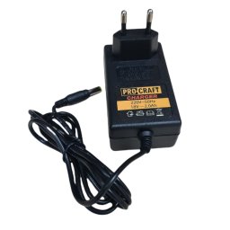 Incarcator ProCraft PA212 pentru acumulatori 18V, alimentare 220V si mufa DC