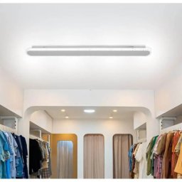 Aplica LED liniara Clayton 15W, alb mat, 40 cm, 1200 lm, interior