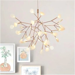 Candelabru din cristal Gamma 27xG4, auriu lucios, 60 cm, pentru living